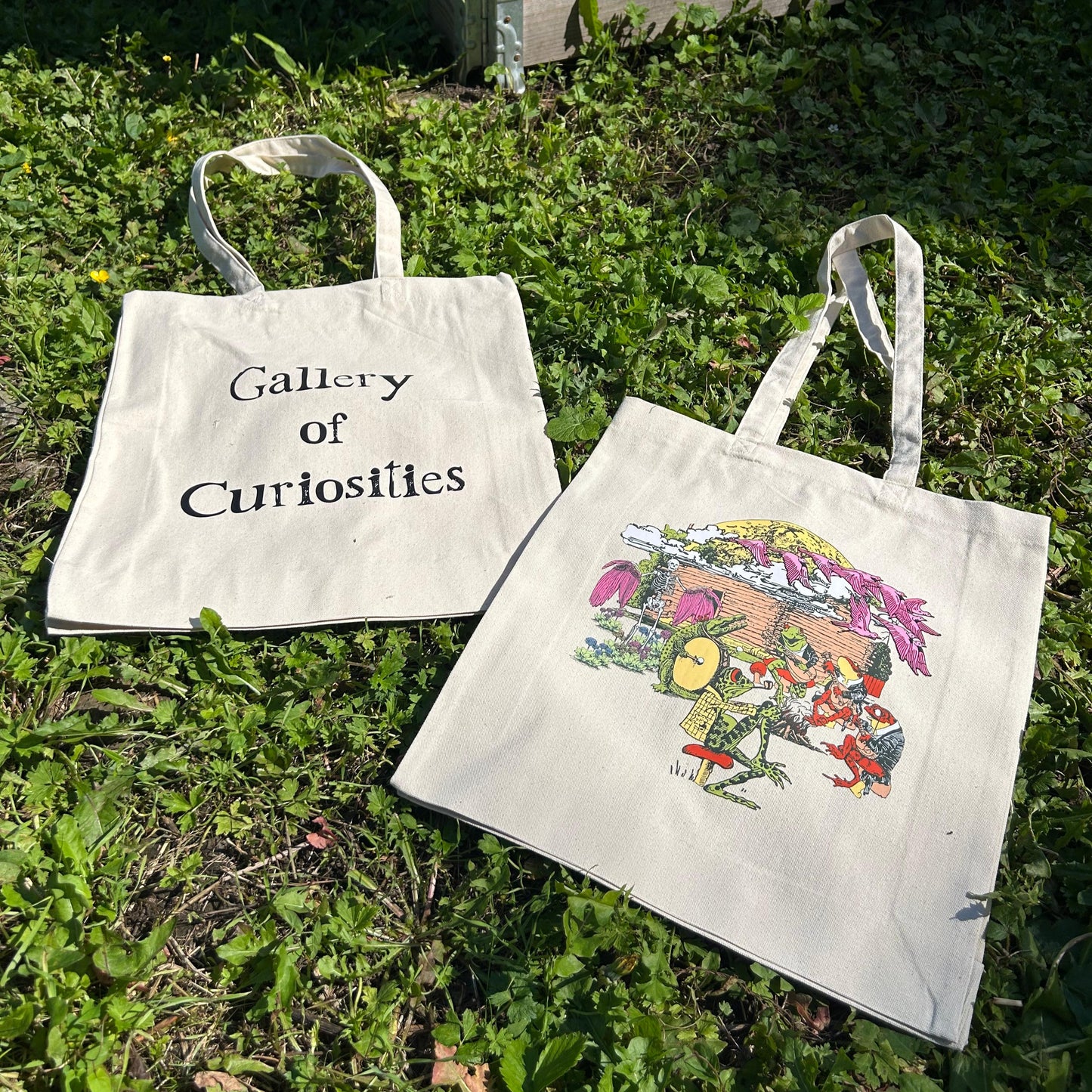 Gallery of Curiosities jute bag